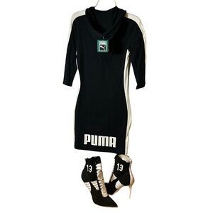 BRAND NEW!!! Puma Black Hooded Dress